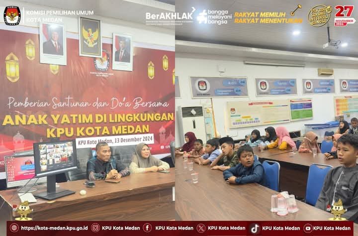 KPU Medan Selesai Laksanakan Rekapitulasi Suara