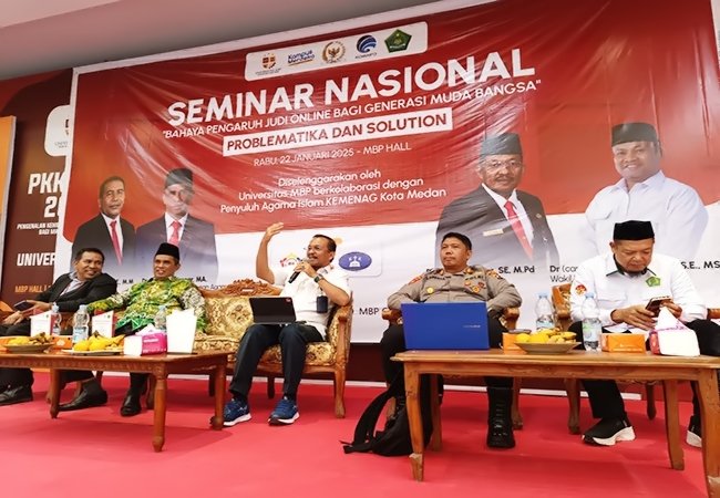 Ilyas Sitorus Ajak Mahasiswa Hindari Judi Online