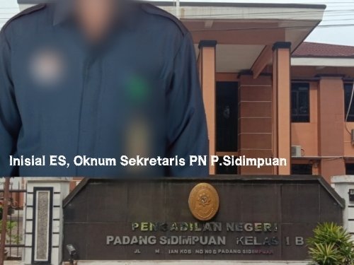 Miris! Oknum Sekretaris PN P.Sidimpuan Lontarkan Kata Kasar Kepada Wartawati