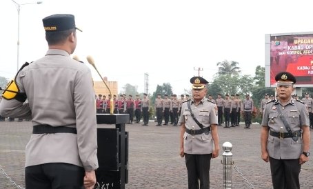 Kompol Abdi Abdullah Kini Jabat Kabag SDM Polres Tapsel, Berikut Pesan Kapolres