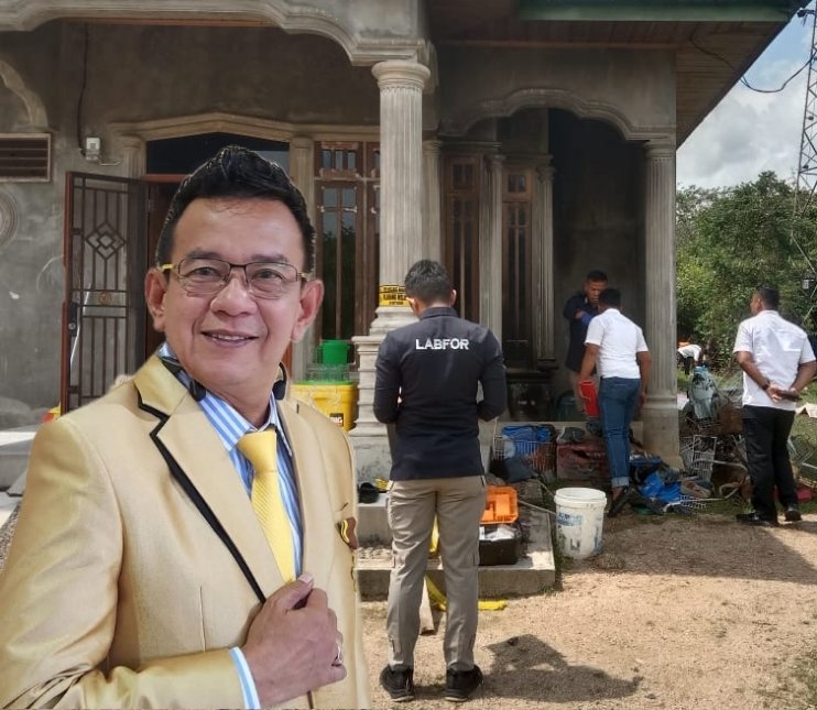 Jamil Z TM Dukung Polres Tapteng Ungkap Kasus Bom Molotov Rumah Wartawan