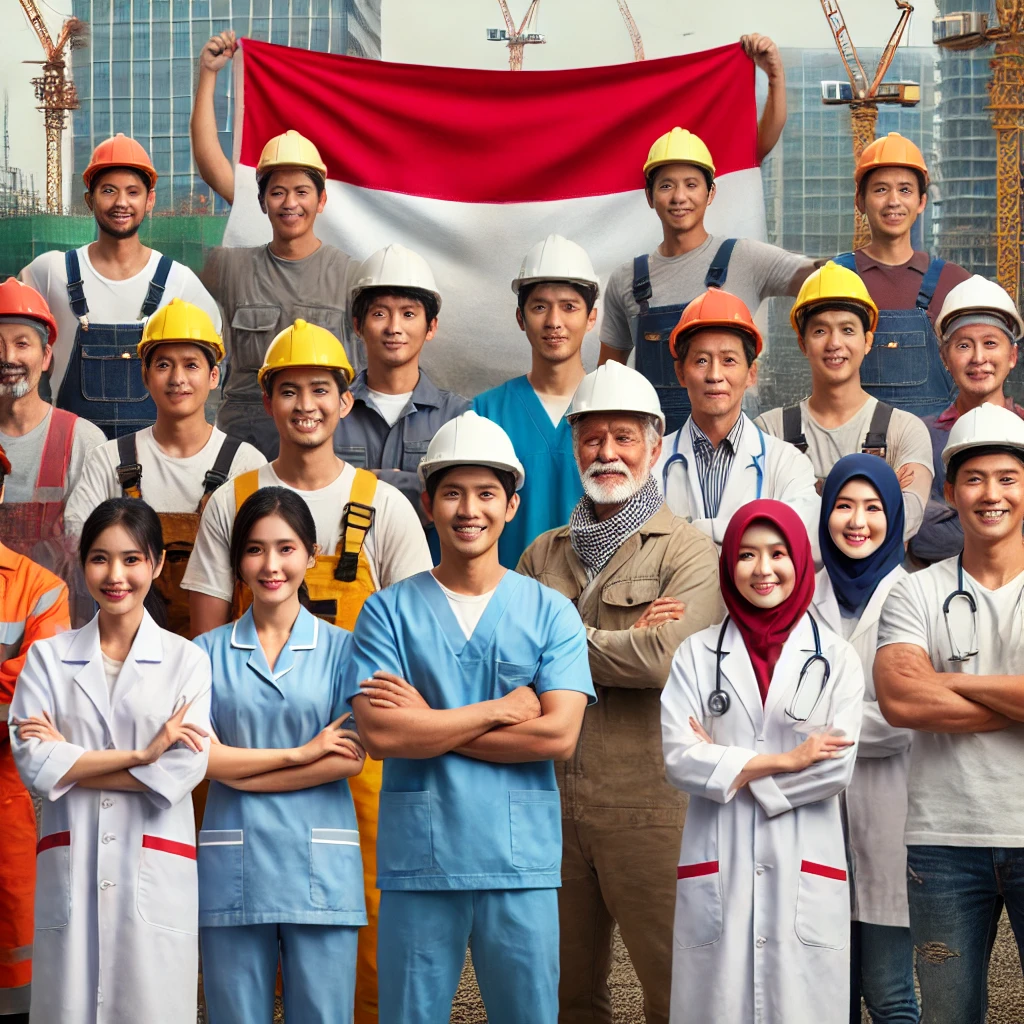 Berikut Lima Sektor Utama Lowongan Kerja di Luar Negeri