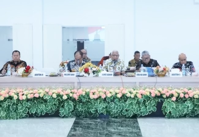 Bupati Asahan Buka Rakorpem Januari 2025