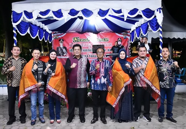 Buka Puasa Bersama, Bupati Samosir Hadiri Pisah Sambut Kapolres