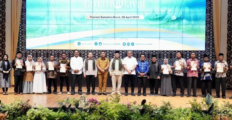 Nusron Wahid Tegaskan: Tanah Ulayat Harus Dicatat, Tak Boleh Diambil Sepihak