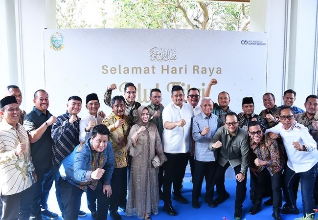 Bupati Samosir Hadiri Open House Gubsu