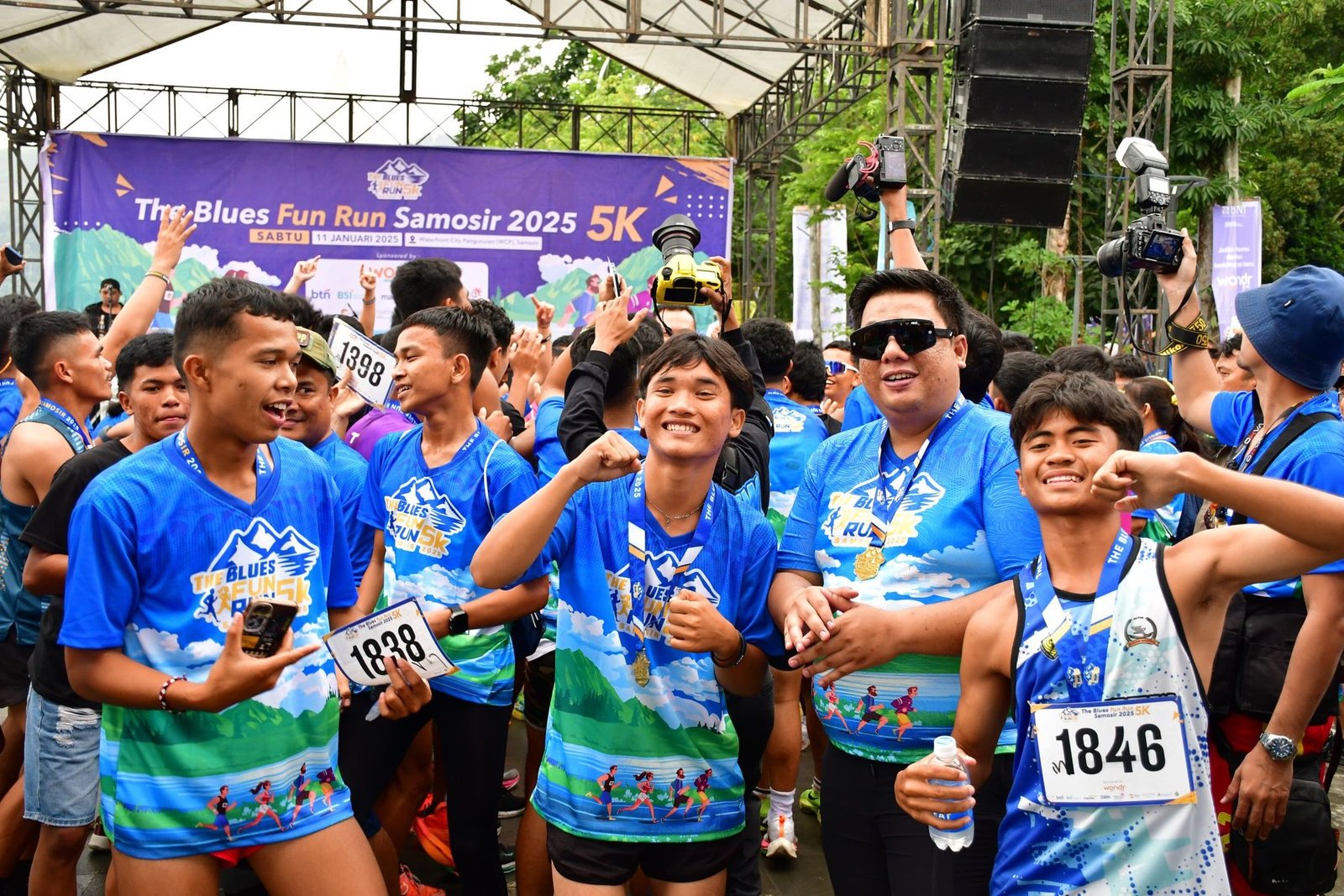 Bupati Samosir Ikuti Fun Run 2025 Bersama Ribuan Pelari