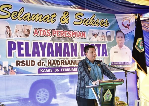 Layanan Kesehatan di RSUD dr. Hadrianus Sinaga Meningkat, Bupati Samosir Resmikan Poliklinik Mata