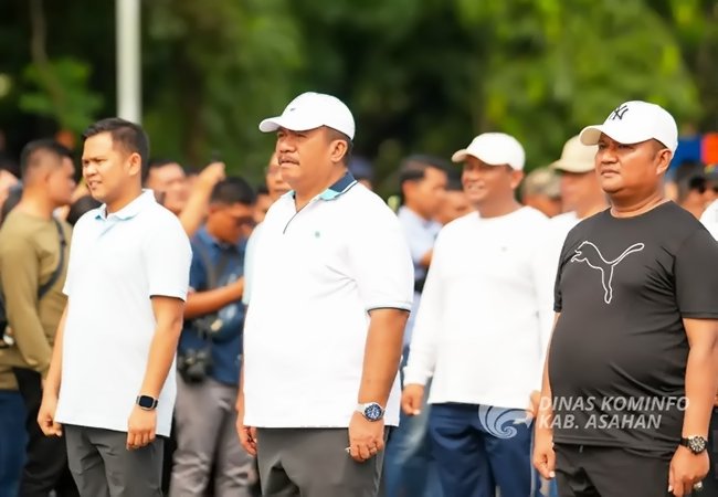 Bupati dan Wakil Bupati Asahan Terpilih Ikuti Gladi Kotor di Monas