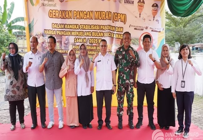 Jelang Ramadhan 1446H, Pemkab Asahan Gelar Gerakan Pangan Murah