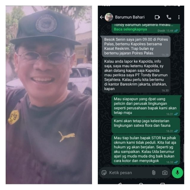 Gawat ! Hutan Negara Digarab, PT TBS Diduga Dibeking Oknum Polisi