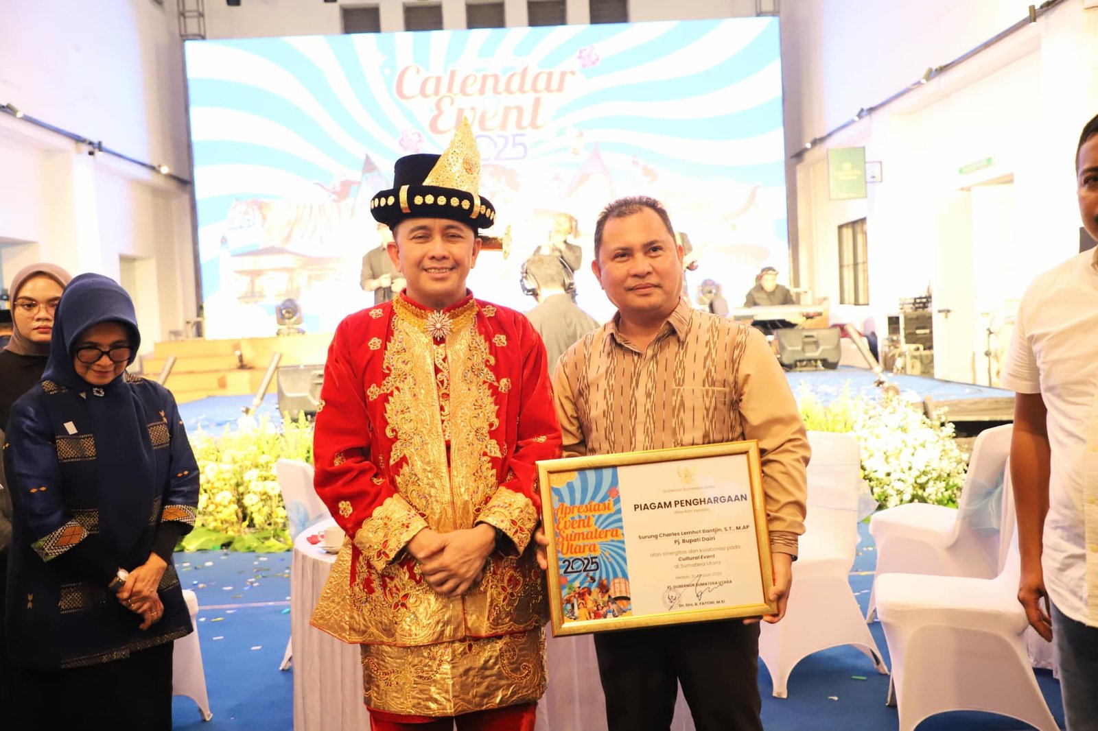 Pj Bupati Dairi Hadiri Launching Calendar of Events 2025