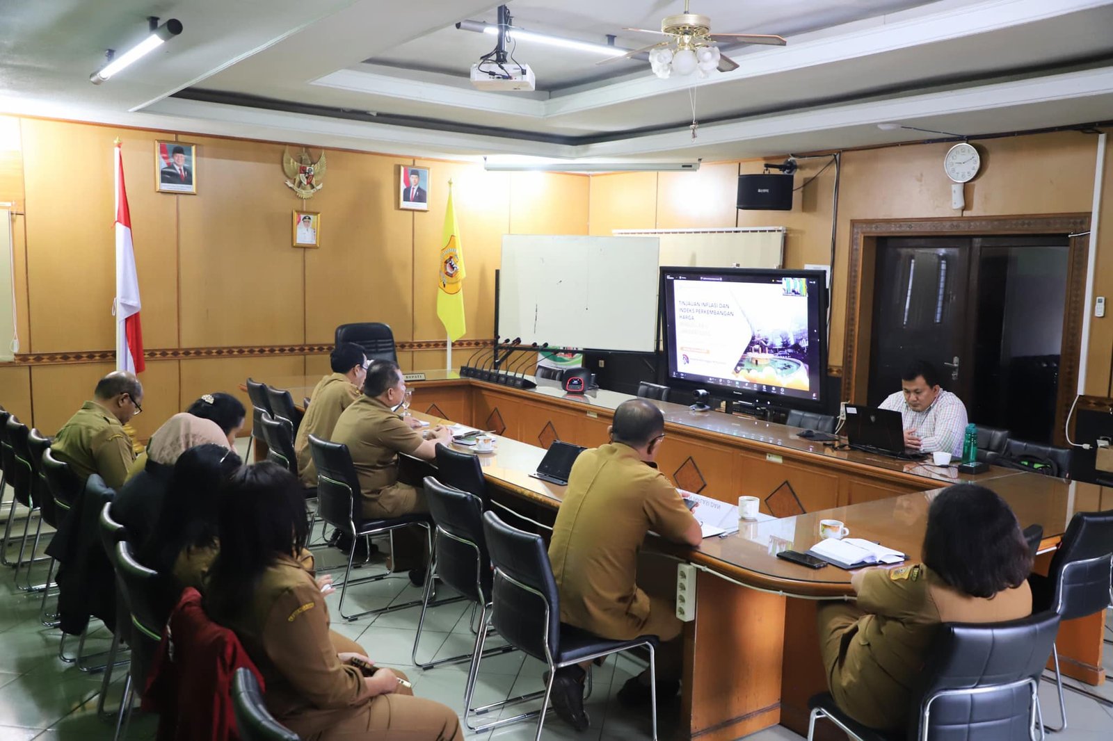 Wabup Dairi Hadiri Rakor Bidang Pangan Bersma Menko Zulkifli Hasan