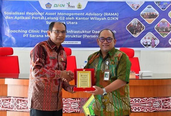 Bupati Samosir Buka Sosialisasi Regional Aset Management Advisory