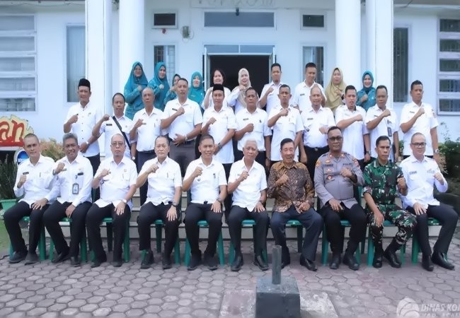 Bupati Asahan Surya, Temu Pamit dengan ASN dan Staf Kecamatan