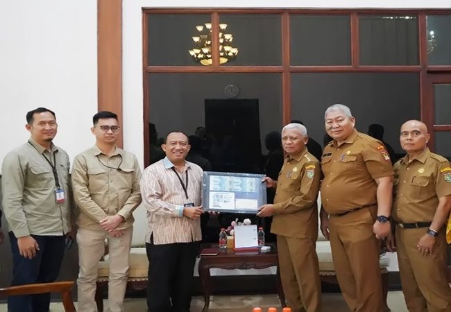 Kepala Perwakilan BI Pematang Siantar Audiensi dengan Bupati Asahan, Bahas Festival UMKM 2025
