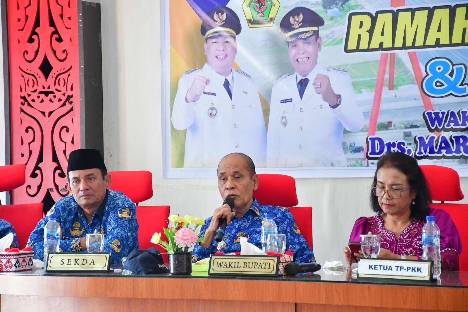 Wabup Samosir Masuki Purna Tugas, Pemkab Gelar Ramah Tamah dan Perpisahan