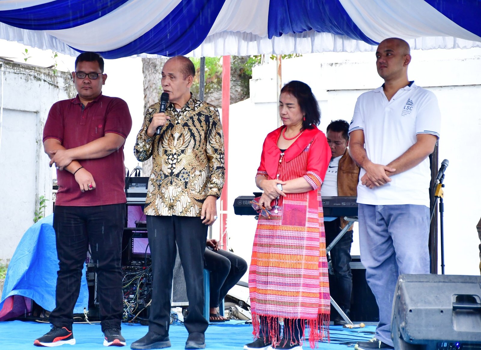 Wabup Samosir Pamit Kepada Masyarakat