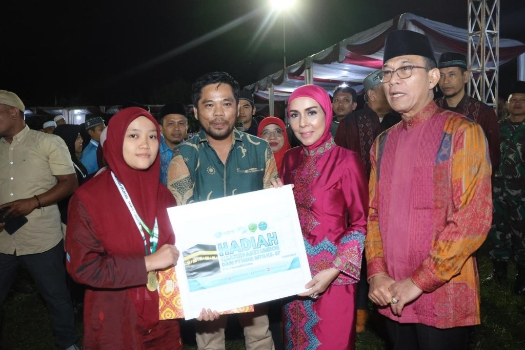 Sayur Matinggi Juara Umum MTQ ke-57 Tapsel, Lima Peserta Dapat Hadiah Umrah