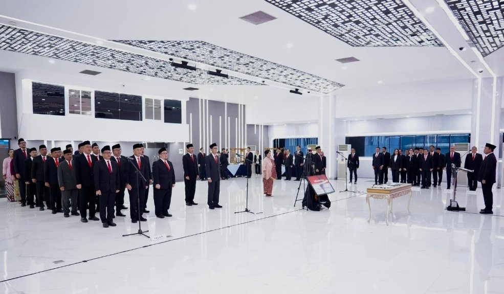 Lantik Pejabat Struktural, Menteri Nusron Tegaskan Pentingnya Sistem Rotasi Berkala