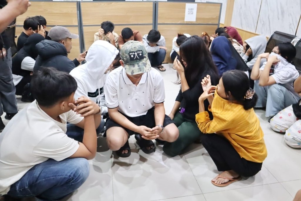 Heboh! Tiga Wanita Positif Narkoba Terjaring Razia Gabungan di Sidimpuan