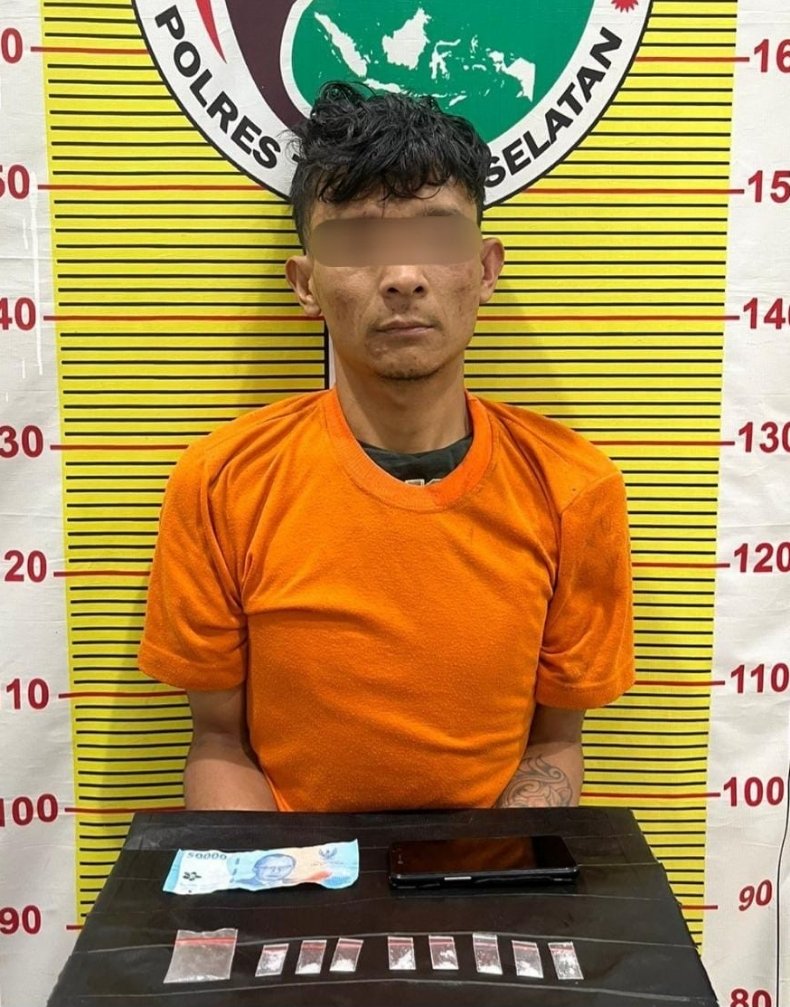 Berani Edarkan Sabu di Depan RSUD Sipirok, Pria Ini Tak Berkutik Saat Diciduk Polisi