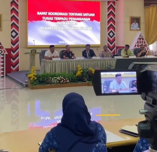 Satgas ANTI Premanisme Resmi Dibentuk,  Tapsel Serius Lindungi Investasi dan Warga
