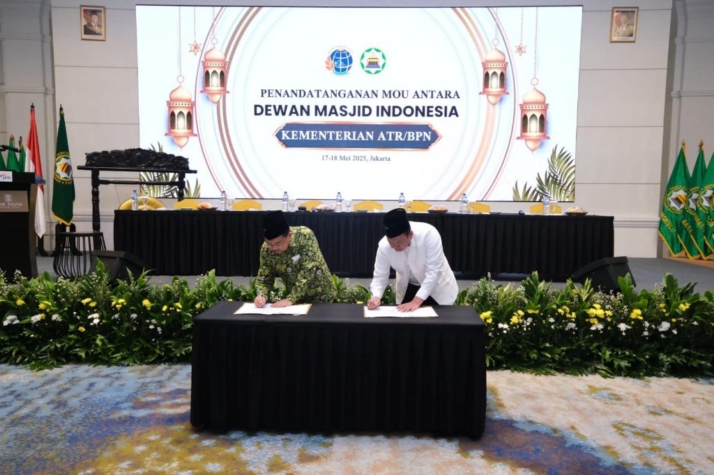 Nusron Wahid Targetkan 90 Persen Sertifikasi Tanah Wakaf Rampung dalam Lima Tahun