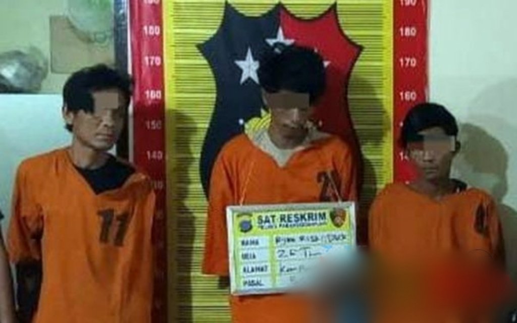 NEKAT! Tiga Pria Gasak Kursi & Speaker SD di P.Sidimpuan, Polisi Bertindak Cepat! 