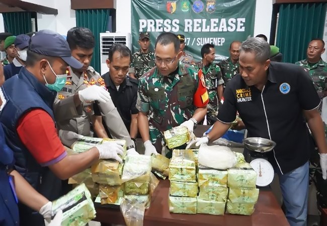 Dandim Sumenep Ungkap Kronologi Penemuan 35 Kg Sabu oleh Nelayan Masalembu