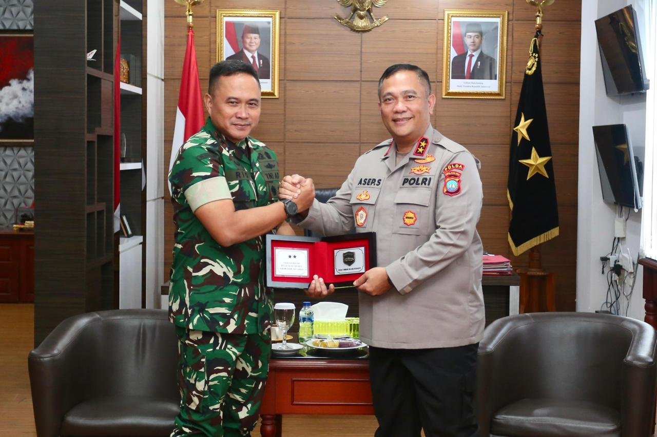 Kapolda Kepri Terima Kunjungan Pangdam I/BB