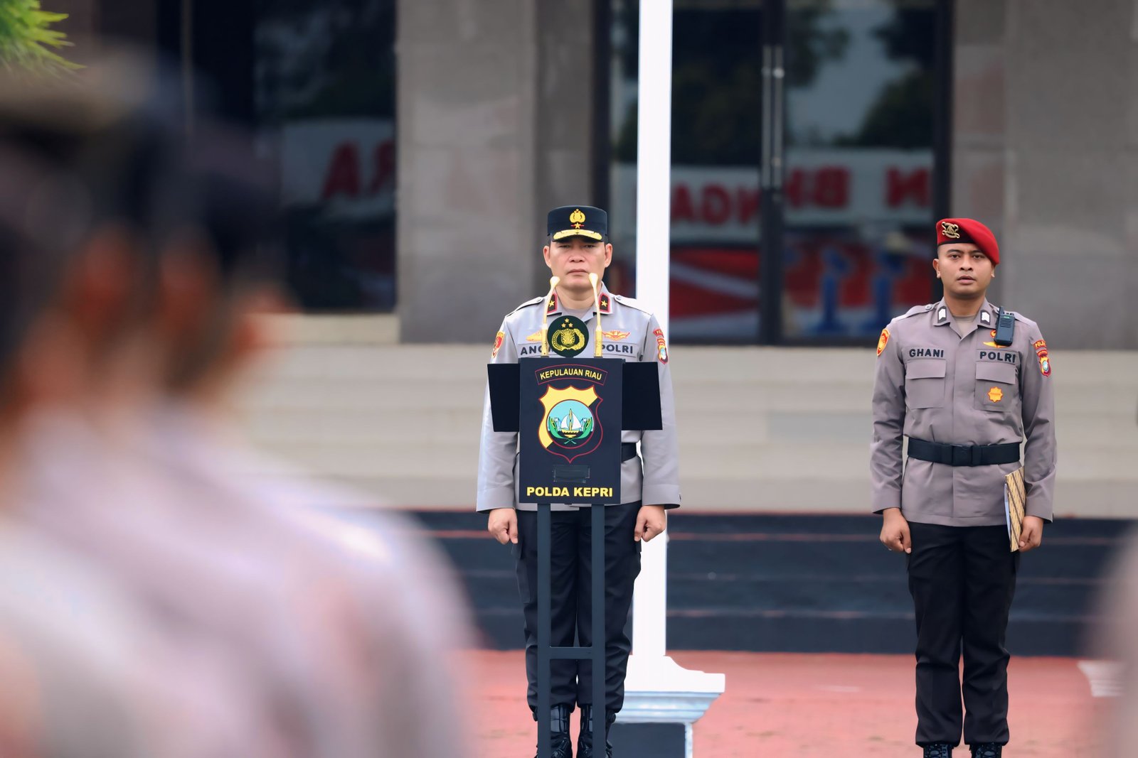 Waka Polda Kepri Pimpin Upacara Hari Kebangkitan Nasional
