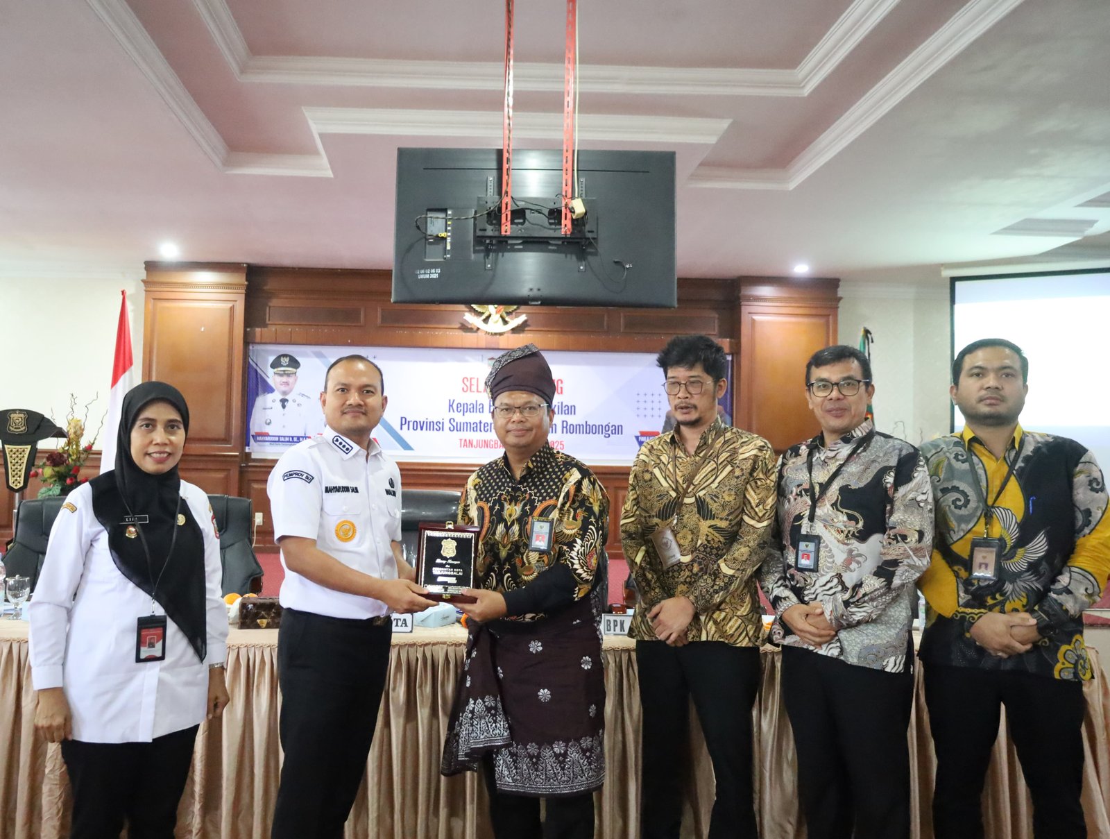 Wali kota Tanjung Balai Mahyaruddin Terima Kunker BPK RI Perwakilan Sumut