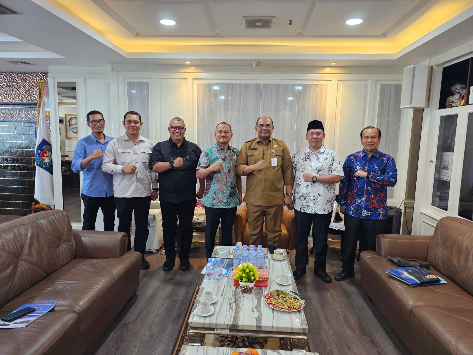 Bertemu Ditjen Adwil Kemendagri, Mahyaruddin Ajukan Proposal Bantuan Hibah Mobil Damkar dan Dalmas Satpol PP