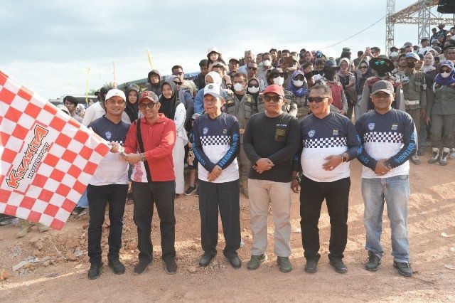 Motorcross Bhayangkara 2025 Meriah! Kapolres Tapsel Tunjukkan Dukungan Nyata 