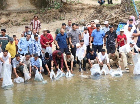 Pemkab Tapsel Genjot Program 1.000 Kolam, Targetkan Swasembada Ikan