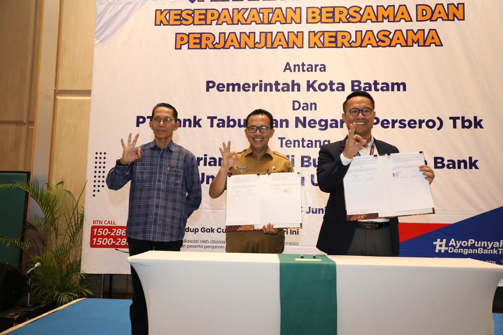 Pemerintah Kota Batam dan BTN Sepakat Beri Subsidi Bunga Untuk UMKM