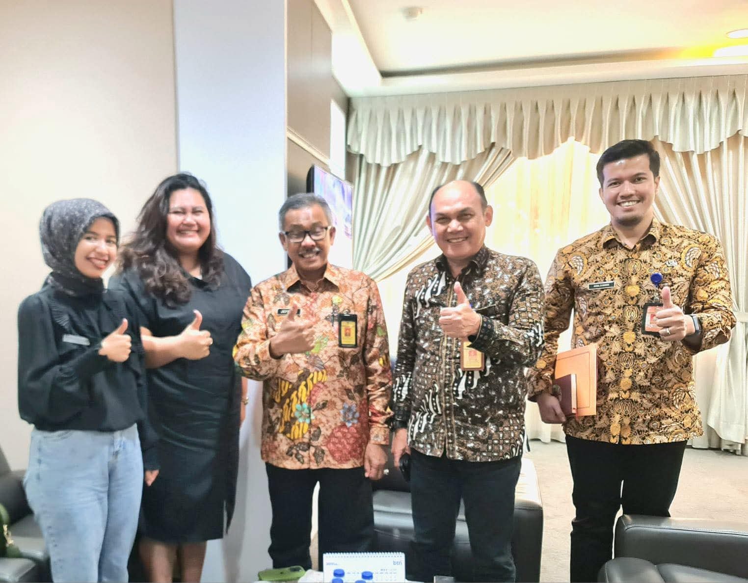 Silahturahmi Dengan Management Pollux, Bahas Rencana Pembangunan Taman