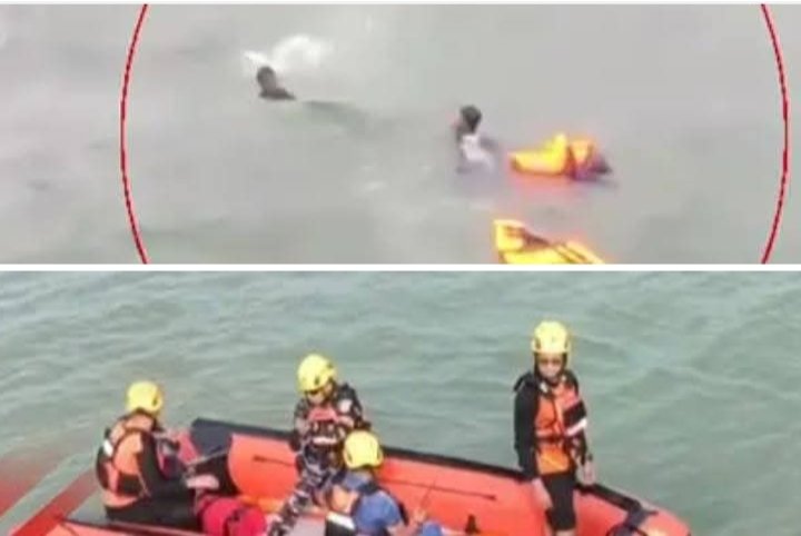 Kapal Pompong Angkut 13 Pemain Bola Tenggelam di Hantam Gelombang Laut