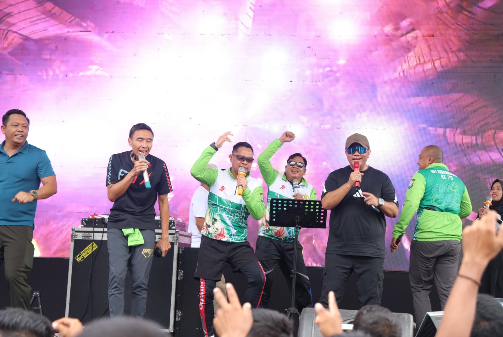 Fun Bike Meriah di Karimun Dalam Rangka Hari Bhayangkara Ke-79