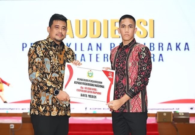 Dua Pelajar Asal Sumut Terpilih sebagai Paskibraka Nasional 2025