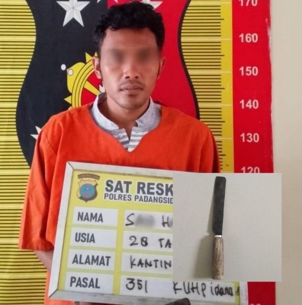 Hitungan 3 Jam, Pelaku Pembacokan Penjual Bakso Keliling Berhasil Ditangkap Polisi