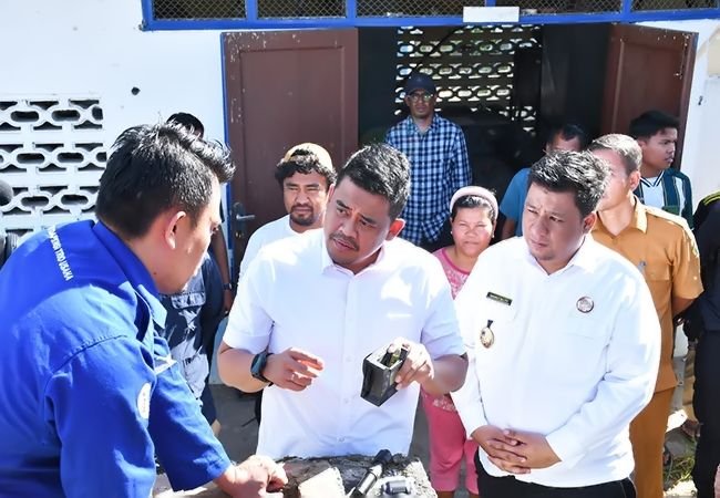 Gubernur Sumut Sidak PDAM Tirtanadi Samosir, Tindak Lanjut Keluhan Air Mati dan Kualitas Buruk