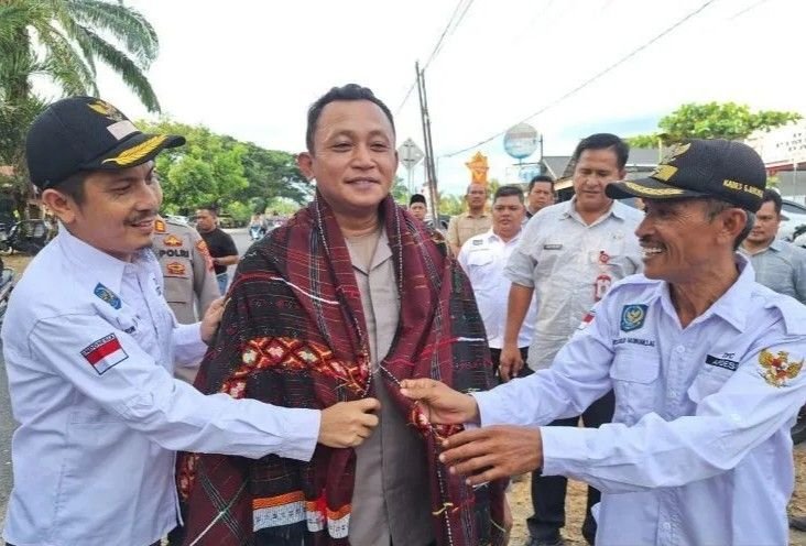 Bangun Sinergi dan Dukung Ketahanan Pangan, Kapolres Tapsel Temu Ramah Kades se-Paluta