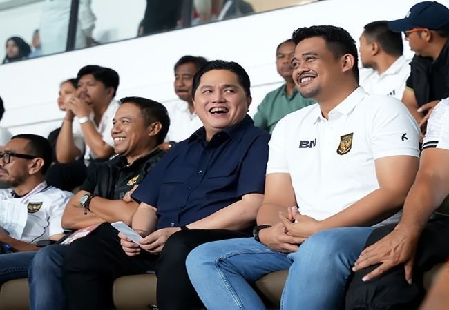 12 Ribu Suporter Padati Stadion Utama Sumut, Erick Thohir Sebut Pertandingan Timnas U-17 Layak Ditonton