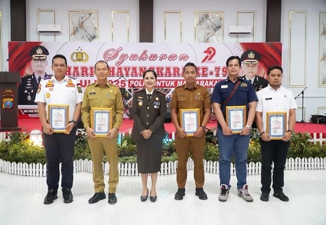 Pemerintah Kabupaten Langkat Hadiri Syukuran Hari Bhayangkara ke-79
