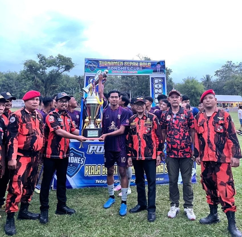 Turnament Sepak Bola Pondhes Cup I Resmi Ditutup