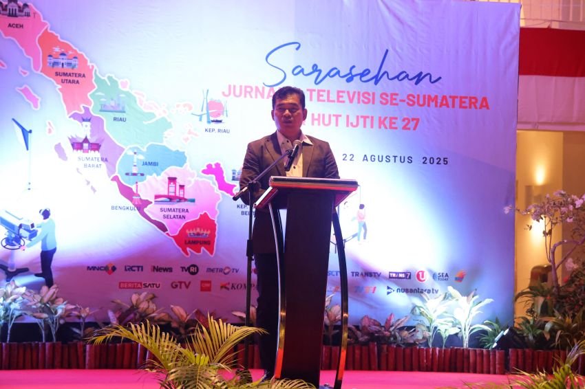 Polda Kepri Hadiri Sarasehan Jurnalis TV se- Sumatera dan HUT IJTI Ke - 27