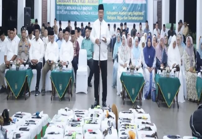 Pemkab Asahan Sambut Kedatangan Jemaah Haji Kloter 15, 332 Jemaah Tiba dengan Selamat
