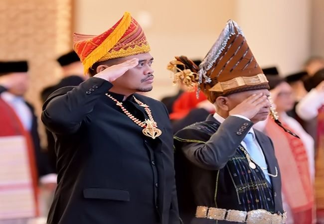 Gubernur Sumut Ikuti Upacara Detik-detik Proklamasi Secara Virtual